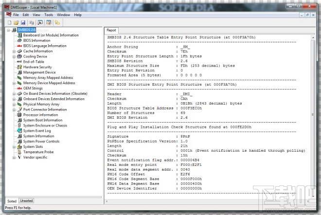 DMIScope,DMIScope下载,DMIS,查看bios信息工具